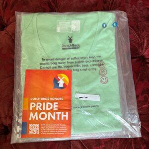 Pride Pack of 2 Brand New Dutch Bros Shirts- M